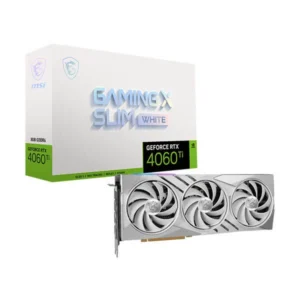 Msi Rtx 4060 Ti Gaming X Slim White 8Gb Graphics Card