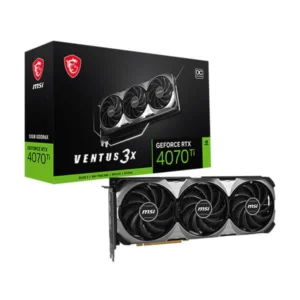 Msi Rtx 4070 Ti Ventus 3X E1 Oc 12Gb Graphics Card