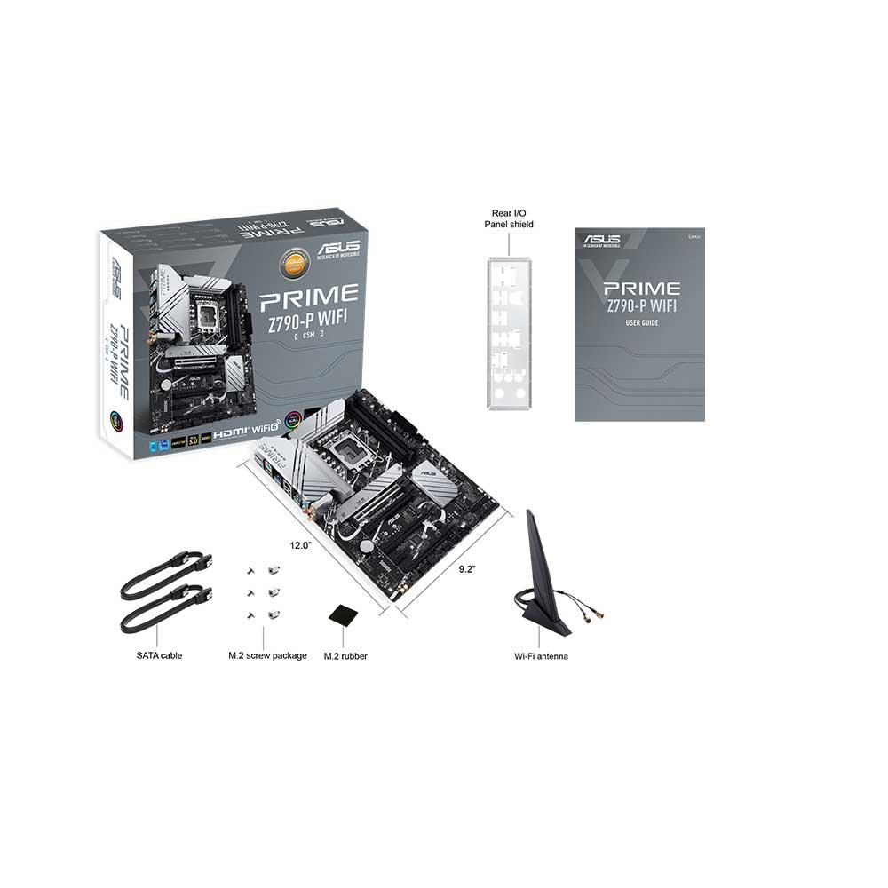 ASUS PRIME Z790-P WIFI-CSM LGA1700 ATX MOTHERBOARD - Image 4