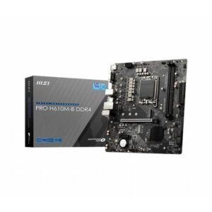 MSI PRO H610M-B DDR4 LGA1700 M-ATX
