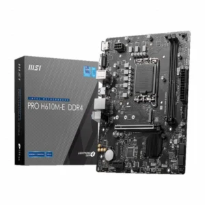 MSI PRO H610M-E DDR4 LGA1700 MATX