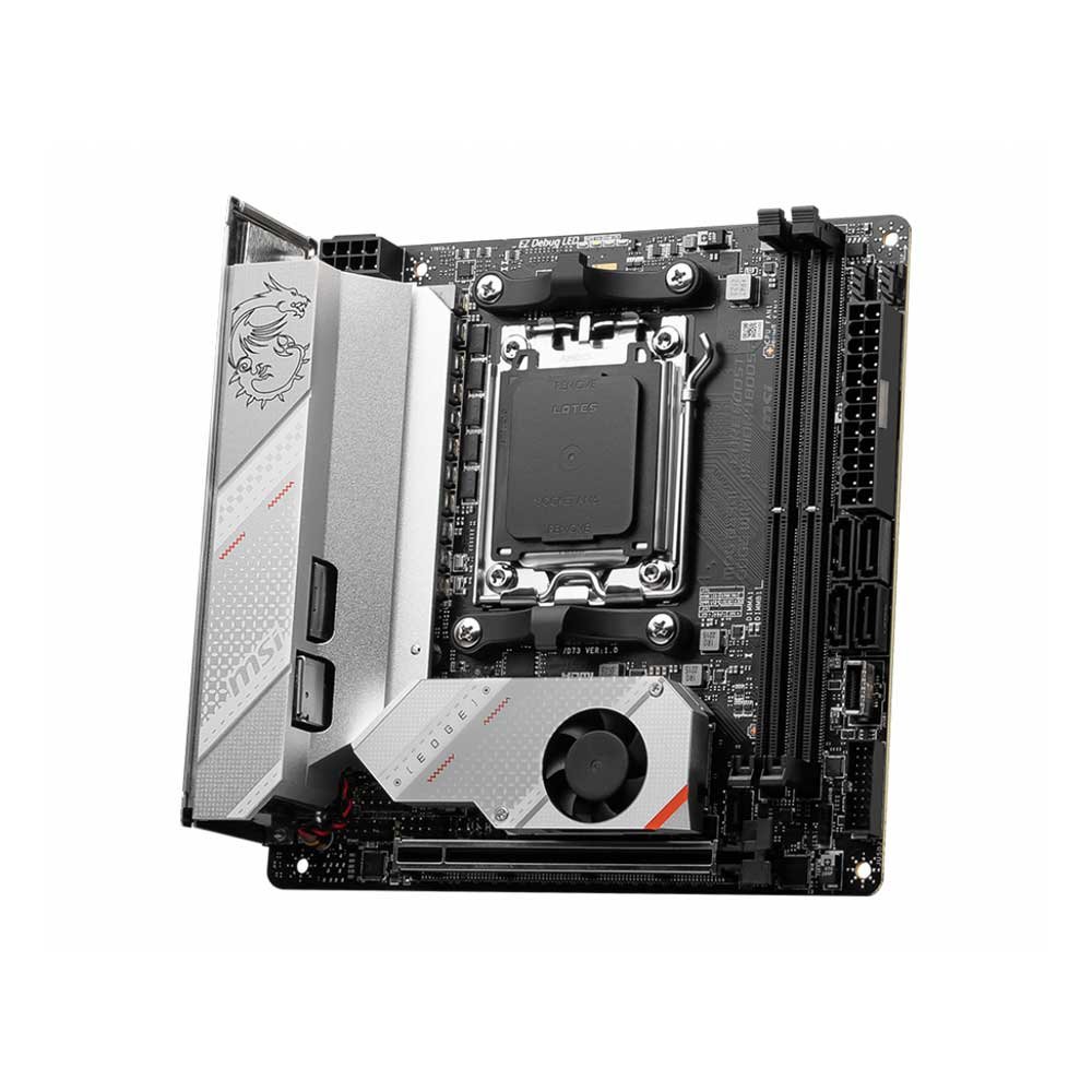 MSI MPG B650I EDGE WIFI AM5 MINI-ITX MOTHERBOARD (MPG-B650I-EDGE-WIFI) - Image 2