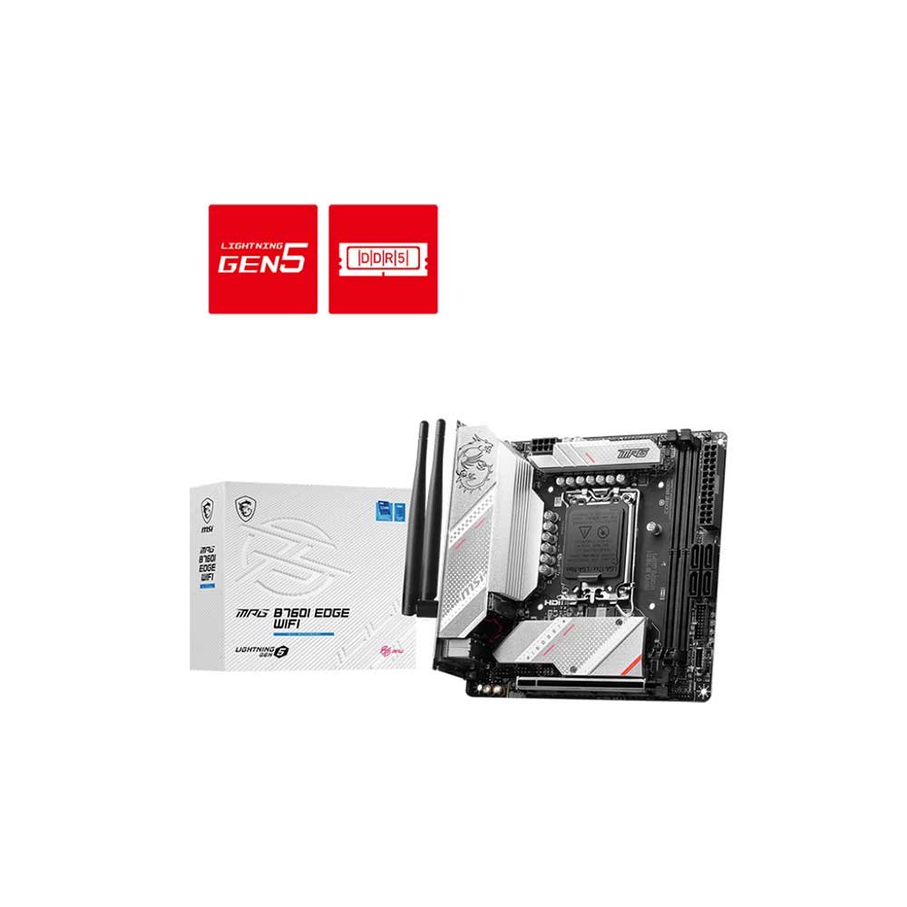 MSI MPG B760I EDGE WIFI LGA1700 MINI-ITX