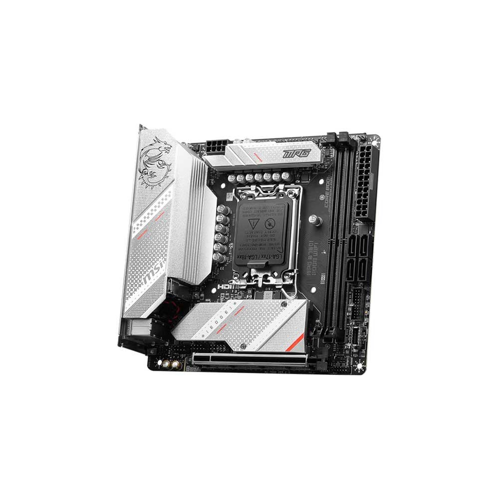 MSI MPG B760I EDGE WIFI LGA1700 MINI-ITX MOTHERBOARD (MPG-B760I-EDGE-WIFI) - Image 2