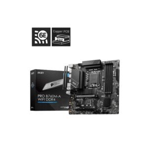 MSI PRO B760M-A WIFI DDR4 LGA1700 MATX
