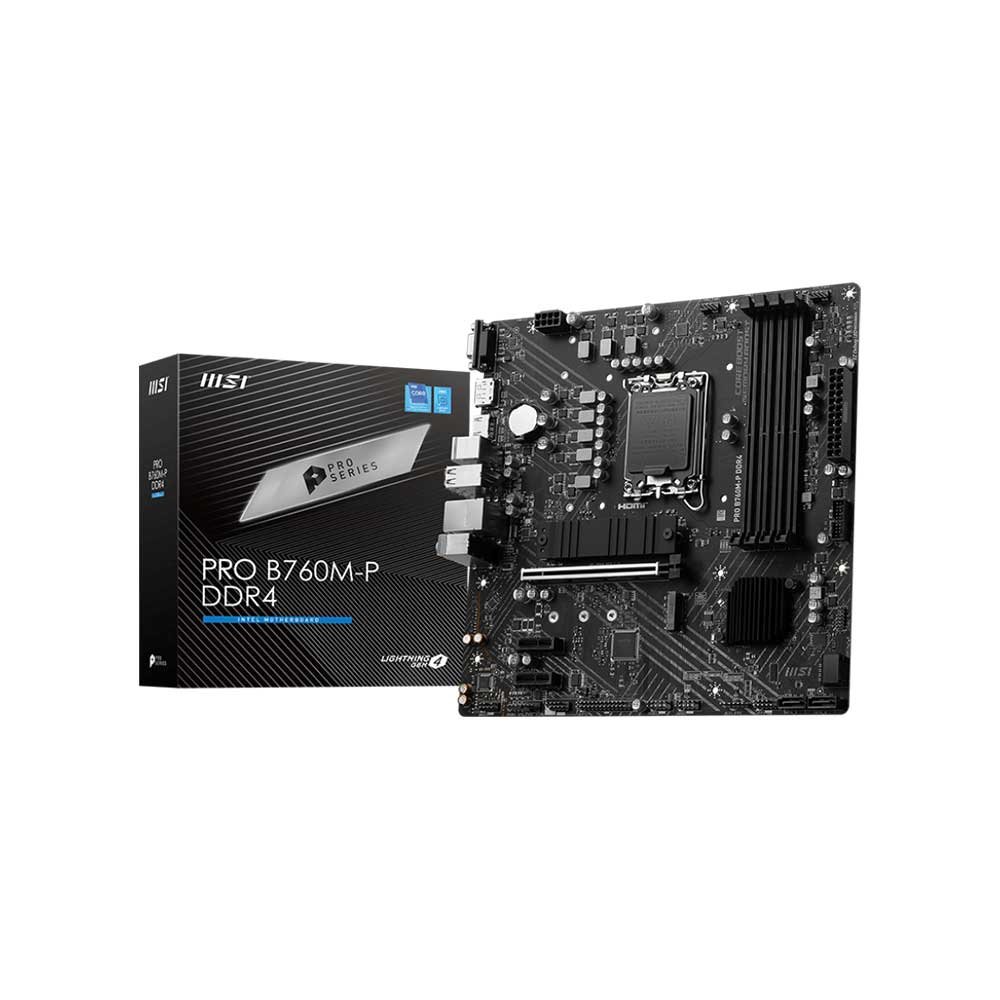 MSI PRO B760M-P DDR4 LGA1700 MATX