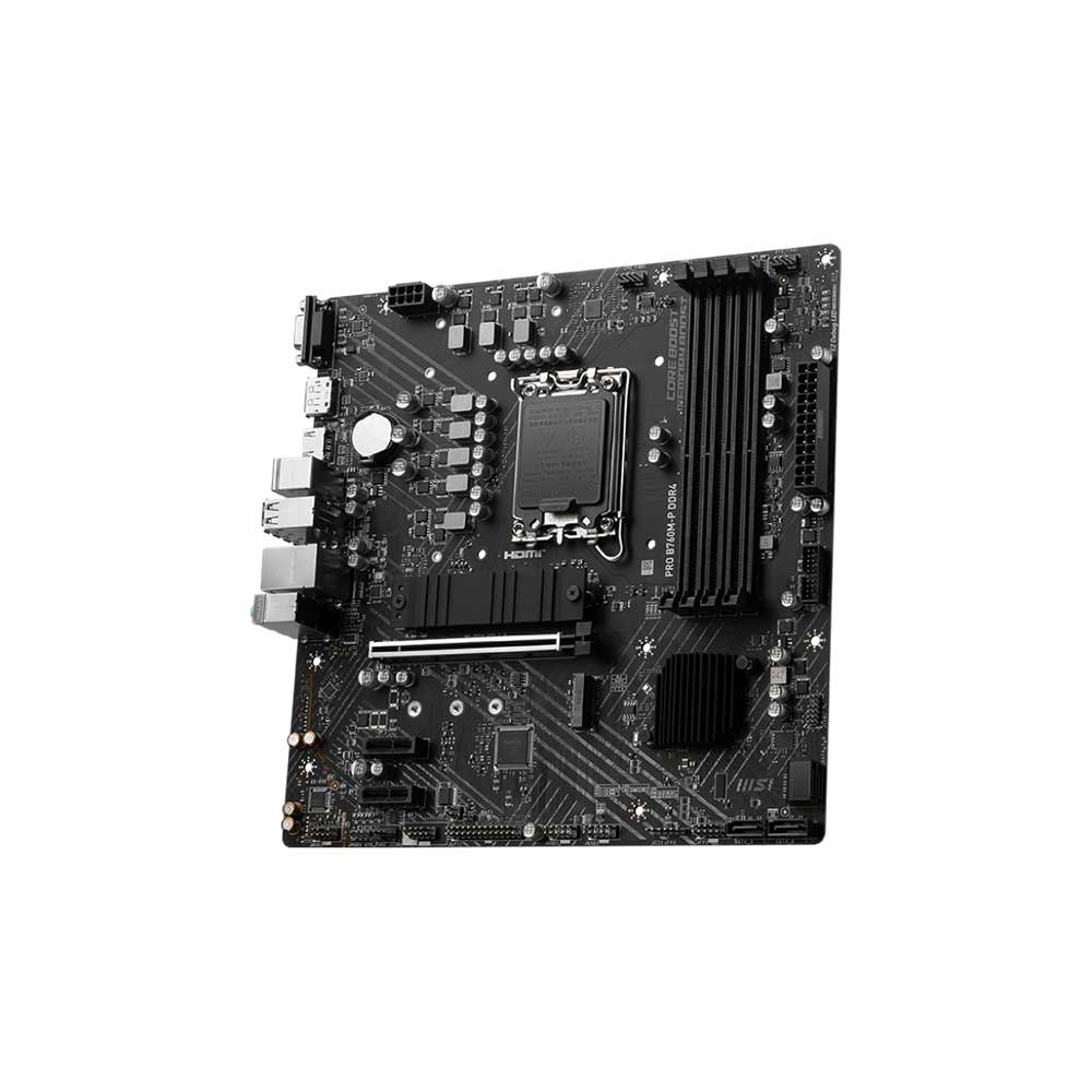 MSI PRO B760M-P DDR4 LGA1700 MATX MOTHERBOARD (PRO-B760M-P-DDR4) - Image 2