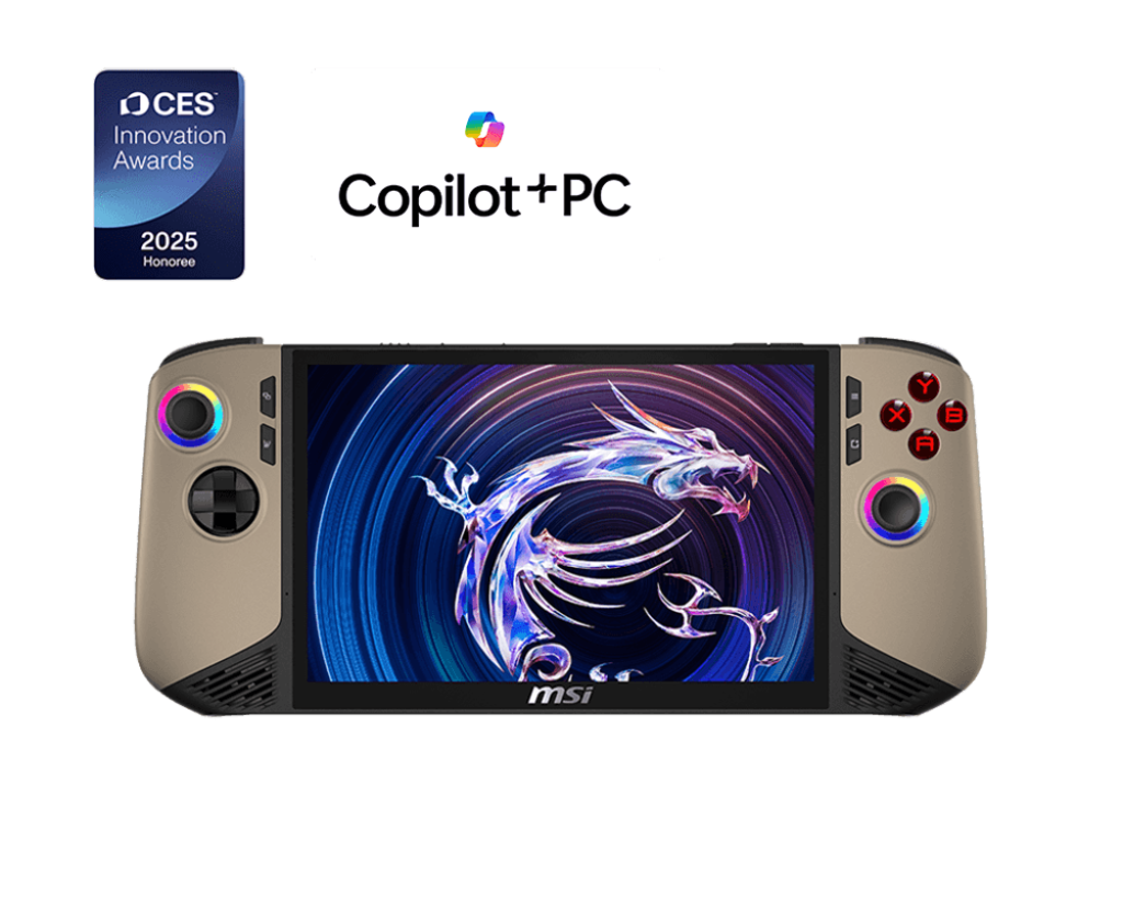 MSI Claw 8 AI+ Gaming Handheld, 8 Inch FHD+ 120 Hz Display,