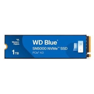 WD Blue SN5000 1TB PCIe Gen4 NVMe M.2 Internal SSD WDS100T4B0E