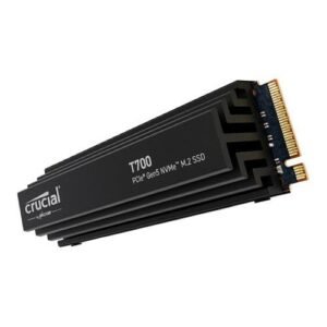 Crucial T700 4TB PCIe 5.0 x4 M.2 Internal SSD with Heatsink CT4000T700SSD5