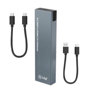 EVM M.2 (NGFF & NVMe) 2 in 1 Enclosure EVM-CG-001