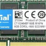 Crucial 8GB Single DDR3/DDR3L 1600 MT/S