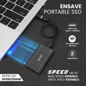 Alternative view of EnSave Portable SSD 256GB