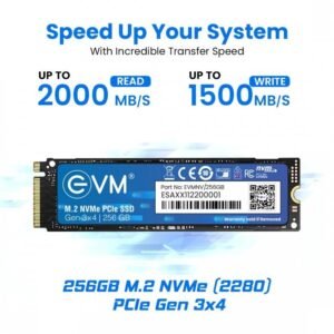 Alternative view of 256GB M.2 NVME PCIE SSD
