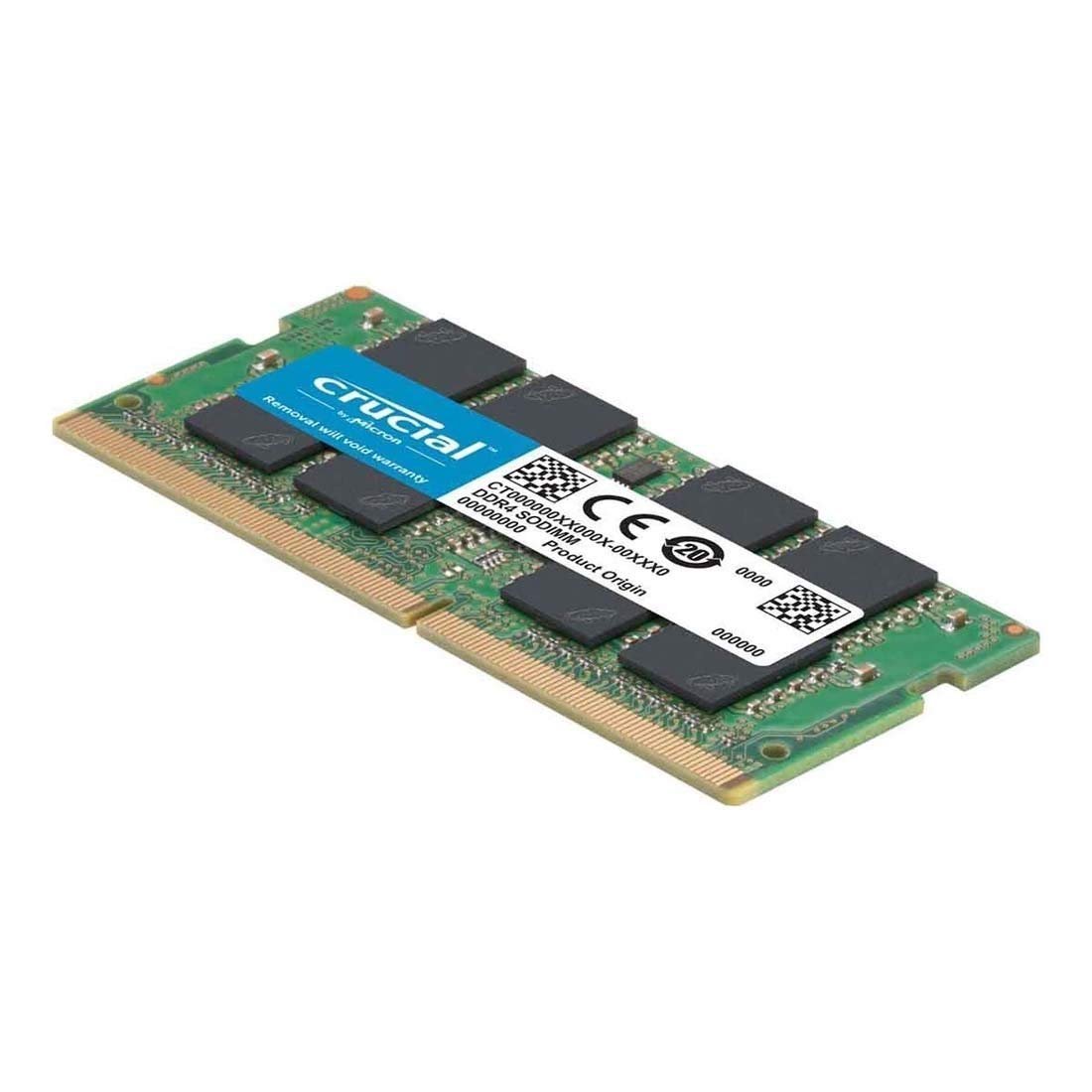 Crucial Basics 8GB DDR4 1.2v 2666Mhz CL19 SODIMM RAM Memory Module for Laptops and Notebooks