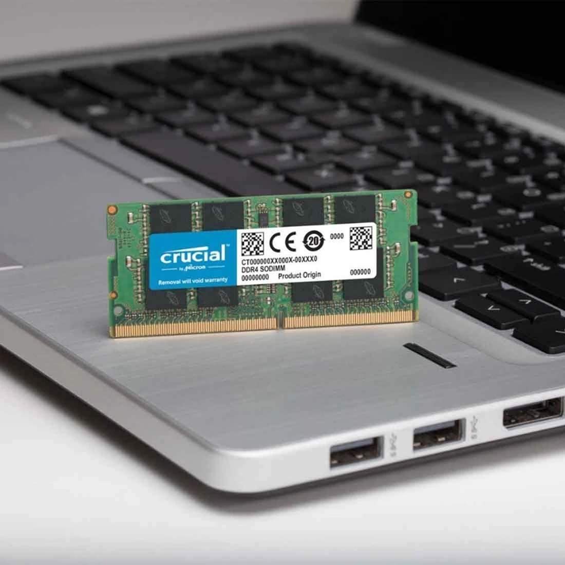 Crucial Basics 8GB DDR4 1.2v 2666Mhz CL19 SODIMM RAM Memory Module for Laptops and Notebooks - Image 2