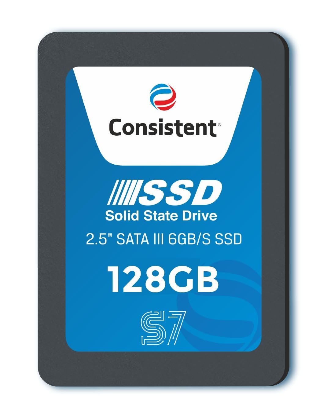 Consistent SSD 128GB 2.5 Inch SATA Internal SSD - Read: 550MB/s & Write: 500MB/s - Solid-State Drive 5 Year Warranty (128, GB