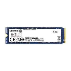 Kingston 4TB NV3 NVMe M.2 PCIe 4.0 SSD SNV3S/4000G