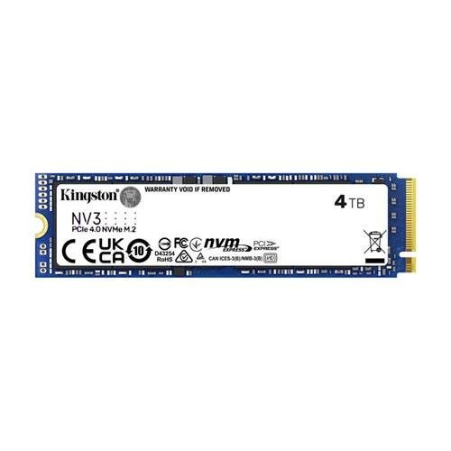 Kingston 4TB NV3 NVMe M.2 PCIe 4.0 SSD SNV3S/4000G