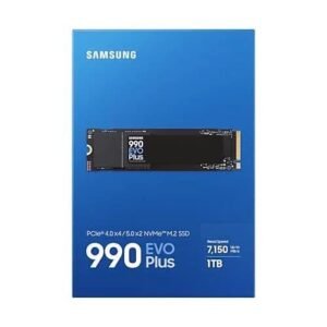 SAMSUNG 990 EVO Plus 1TB M.2 NVMe Gen5 SSD MZ-V9S1T0BW