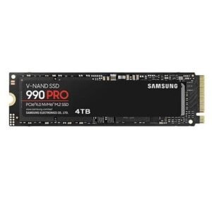 Samsung 990 PRO 4TB PCI Express 4.0 x4 Gen 4 NVMe SSD MZ-V9P4T0BW