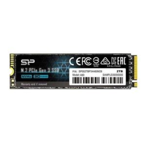 Silicon Power P34A60 1TB M.2 NVMe Internal SSD SP002TBP34A60M28