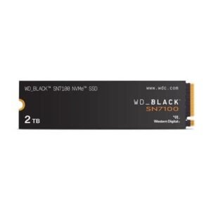 WD Black 2TB SN7100 NVMe PCIe 4.0 Internal M.2 SSD WDBELG0020BBK-WRSN